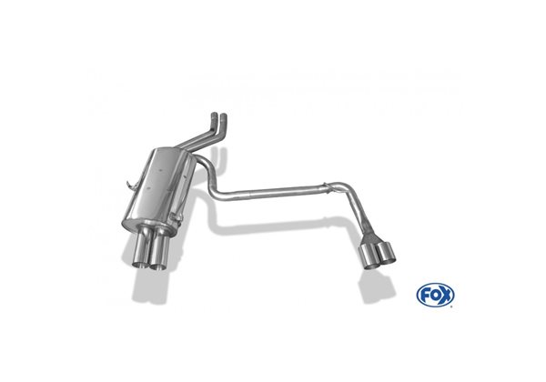 Escape Fox Bmw 3er E46 320/ 325/ 330 desde 00