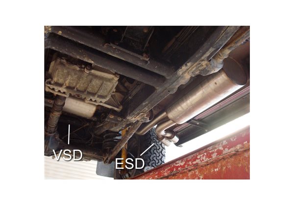 Escape Fox Mercedes G-klasse 463 G300 G320 Td