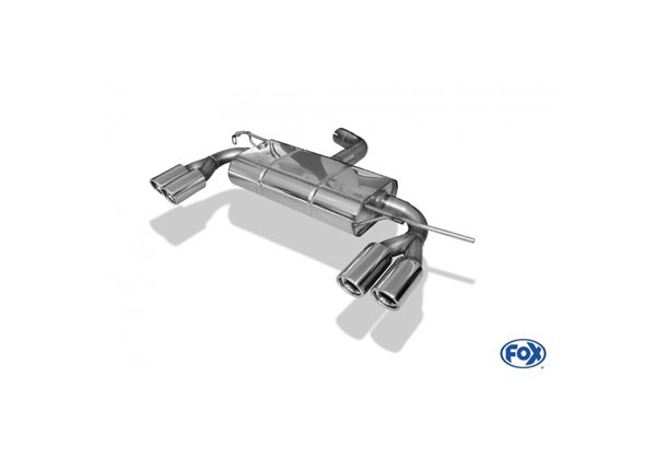 Escape Fox Volkswagen Scirocco 2,0l Tfsi + Tdi 125/130kw