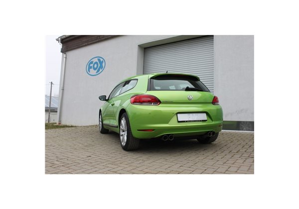 Escape Fox Volkswagen Scirocco 2,0l Tfsi + Tdi 125/130kw