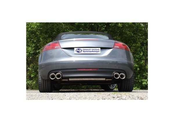 Escape Fox Audi Tt 8j (ab 2006) 3,2l V6 184kw Quattro