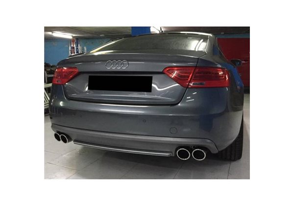 Difusor Trasero Euro Audi A5 Sportback 2012-2015 Look S-line Abs