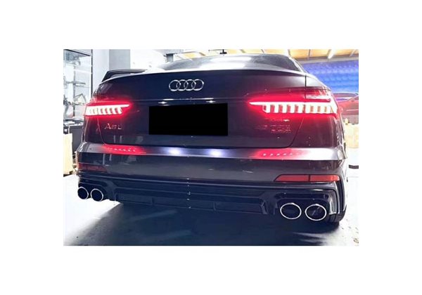 Difusor Trasero Euro Audi A6 / A6 Avant C8 Sline Look S6