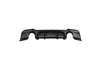 Difusor Trasero Euro Bmw E92 / E93 Look M Performance Brillante Negro