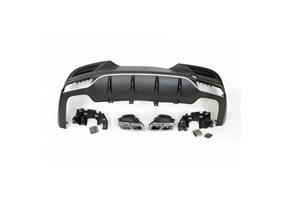 Difusor Trasero Euro Mercedes C292 2014-2018 Look Amg Gle63