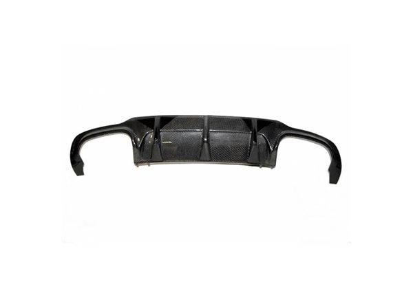 Difusor Trasero Euro Mercedes W204 4 P 2011-2013 Carbono Para C63