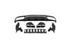 Difusor Trasero Euro Mercedes W205 2014-2018 Coupe Amg Look C63 Abs