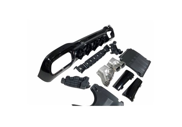 Difusor Trasero Euro Mercedes W206 Look C63