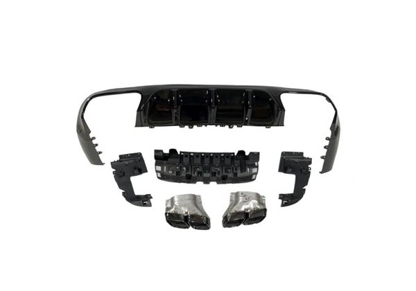 Difusor Trasero Euro Mercedes W213 Coupe C238 Look Amg E63