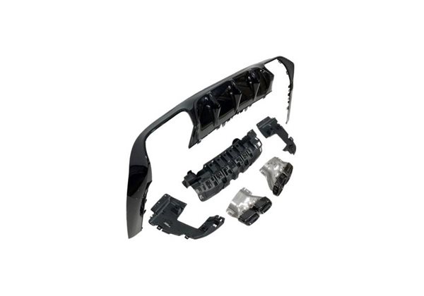 Difusor Trasero Euro Mercedes W213 Coupe C238 Look Amg E63