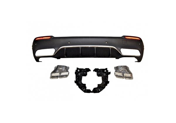 Difusor Trasero Euro Mercedes X253 2015-2019 Look Amg