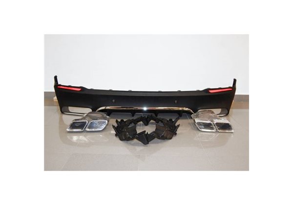 Difusor Trasero Euro Mercedes X253 2015-2019 Look Amg