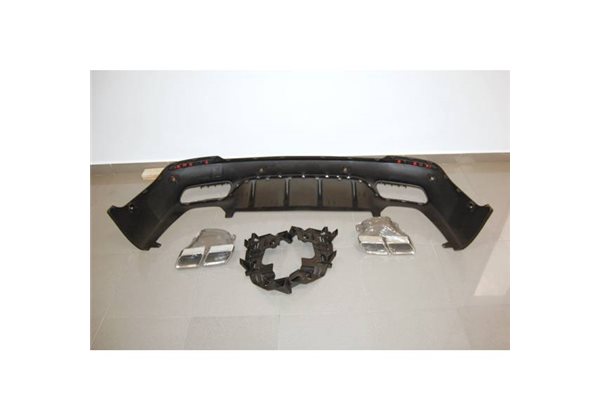 Difusor Trasero Euro Mercedes X253 2015-2019 Look Amg