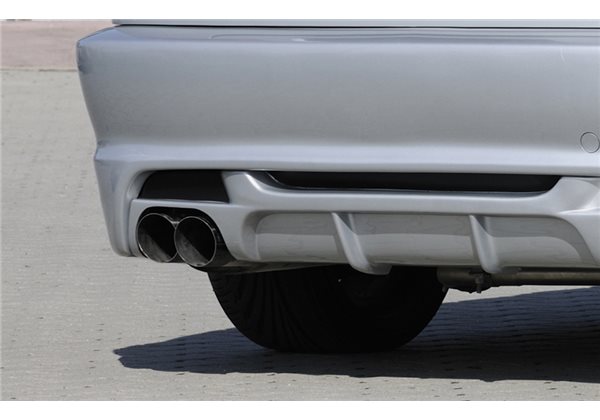 Añadido trasero Rieger BMW 3-series E46 02.98-12.01 (antes facelift), 02.02- (ex facelift) cabrio, coupe, sedan