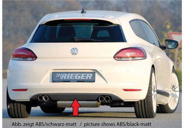 Añadido trasero Rieger VW Scirocco 3 (13) 08.08-04.14 (antes facelift) 2-puertas