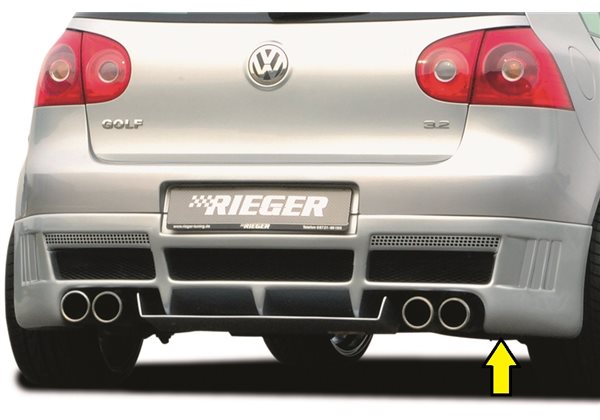 Añadido trasero Rieger VW Golf 5 3-puertas, 5-puertas