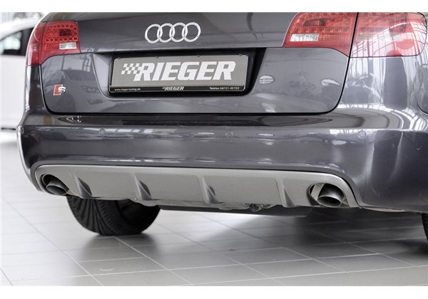 Añadido trasero Rieger Audi A6 (4F) 04.04-09.08 (antes facelift) avant