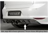 Añadido trasero Rieger VW Golf 7 R 12.13-12.16 (antes facelift) 3-puertas, 5-puertas
