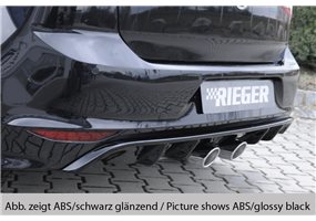 Añadido trasero Rieger VW Golf 7 R-Line 10.12-12.16 (antes facelift) 3-puertas, 3-puertas