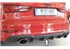 Añadido trasero Rieger Audi A3 (8V) 09.16- (ex facelift) 5-puertas (sedan 8VS), 3-puertas (cabrio 8V7) A3 S3 (8V) 09.16- (ex fac