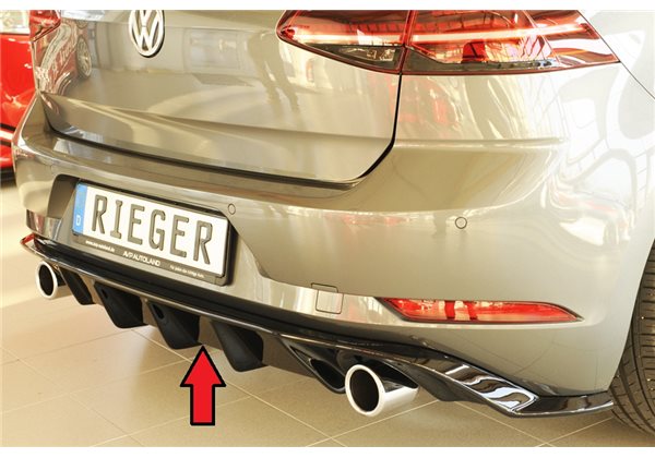 Añadido trasero Rieger VW Golf 7 GTI 02.17- (ex facelift) 3-puertas, 5-puertas