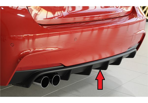 Añadido trasero Rieger BMW 3-series F30 (3L) 02.12-06.15 (antes facelift), 07.15- (ex facelift) LCI sedan 3-series F31 (3K/3K-N1