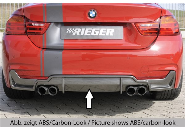 Añadido trasero Rieger BMW 4-series F32 (3C) 11.12-06.15 (antes facelift), 07.15- (ex facelift) LCI coupe (3-puertas) 4-series F