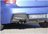 Añadido trasero Rieger BMW 1-series F20 (1K4) 09.11-03.2015 (antes facelift) sedan / 4-puertas 1-series F21 (1K2) 09.12-03.2015 