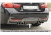 Añadido trasero Rieger BMW 4-series F32 (3C) 11.12-06.15 (antes facelift), 07.15- (ex facelift) LCI coupe (3-puertas) 4-series F