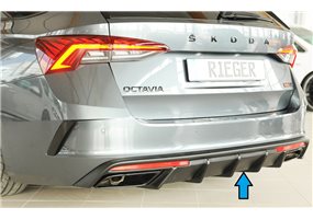Añadido trasero Rieger Skoda Octavia RS (NX) 07.20- station wagon, sedan