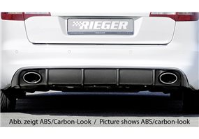 Añadido trasero Rieger Audi A6 (4F) 10.08-08.11 (ex facelift) sedan, avant
