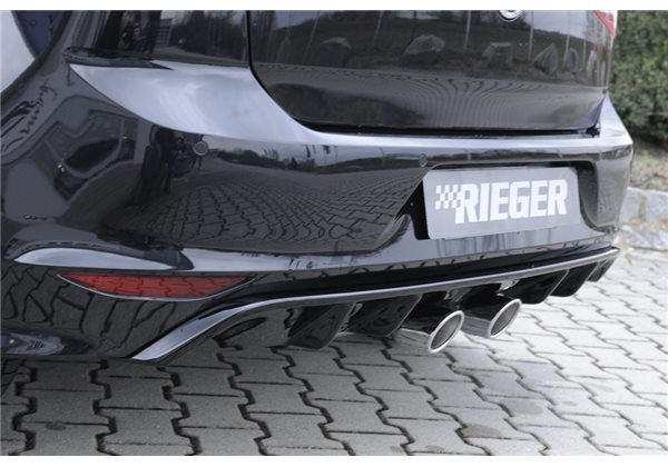 Añadido trasero Rieger VW Golf 7 R-Line 10.12-12.16 (antes facelift) 3-puertas, 3-puertas