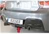 Añadido trasero Rieger BMW 1-series F20 (1K4) 09.11-03.2015 (antes facelift) sedan / 4-puertas 1-series F21 (1K2) 09.12-03.2015 