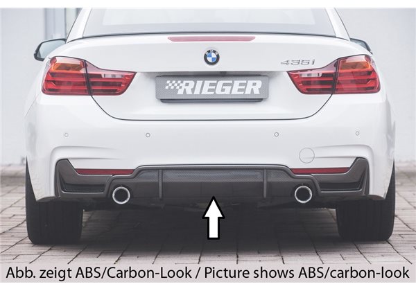 Añadido trasero Rieger BMW 4-series F32 (3C) 11.12-06.15 (antes facelift), 07.15- (ex facelift) LCI coupe (3-puertas) 4-series F