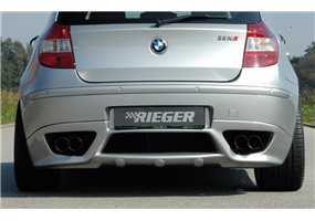 Añadido trasero Rieger BMW 1-series E87 09.04-08.09 (antes facelift) type 187 sedan, 4-puertas