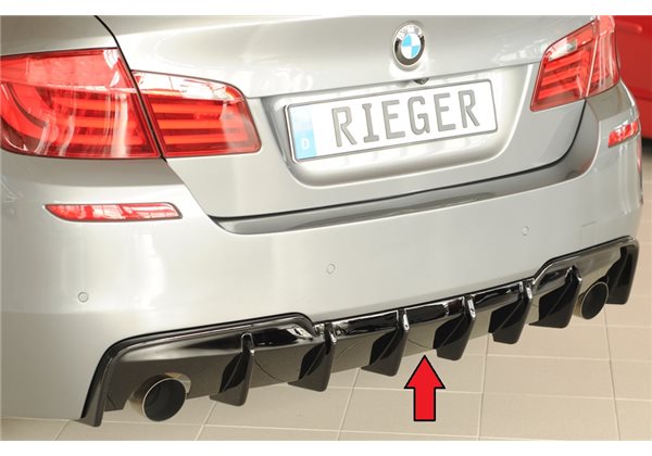 Añadido trasero Rieger BMW 5-series F10 (5L) 03.10-06.13 (antes facelift), 07.13- (ex facelift) LCI sedan 5-series F11 (5K) 09.1