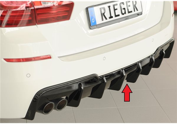 Añadido trasero Rieger BMW 5-series F10 (5L) 03.10-06.13 (antes facelift), 07.13- (ex facelift) LCI sedan 5-series F11 (5K) 09.1