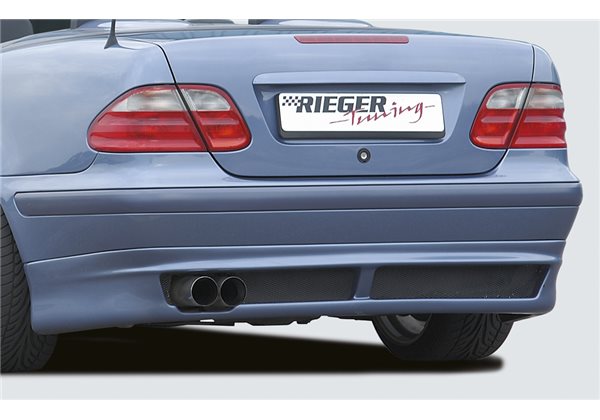 Añadido trasero Rieger Mercedes CLK (W208) coupe, cabrio