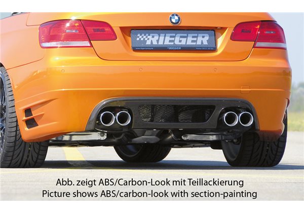 Añadido trasero Rieger BMW 3-series E92 09.06-02.10 (antes facelift) coupe 3-series E93 03.07-02.10 (antes facelift) cabrio