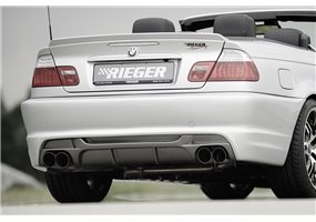 Añadido trasero Rieger BMW 3-series E46 02.98-12.01 (antes facelift) cabrio, coupe, sedan