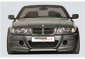 Paragolpes Rieger BMW 3-series E46 02.98-12.01 (antes facelift), 02.02- (ex facelift) cabrio, coupe