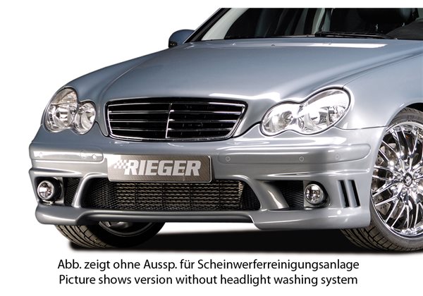 Paragolpes Rieger Mercedes C-Class (W203) 05.00- sedan, t-model