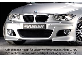 Paragolpes Rieger BMW 1-series E87 (187 / 1K2/1K4) 09.04-03.07 (antes facelift) 4-puertas