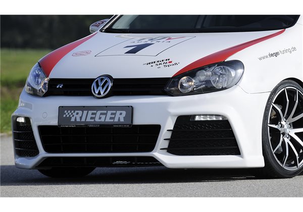 Paragolpes Rieger VW Golf 6 3-puertas, 5-puertas, , cabrio, Golf 6 GTI 3-puertas, 5-puertas, cabrio Golf 6 GTD 3-puertas, 5-puer