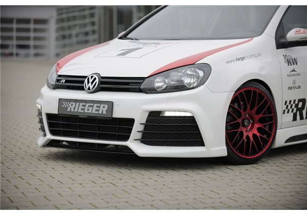 Paragolpes Rieger VW Golf 6 3-puertas, 5-puertas, , cabrio, Golf 6 GTI 3-puertas, 5-puertas, cabrio Golf 6 GTD 3-puertas, 5-puer