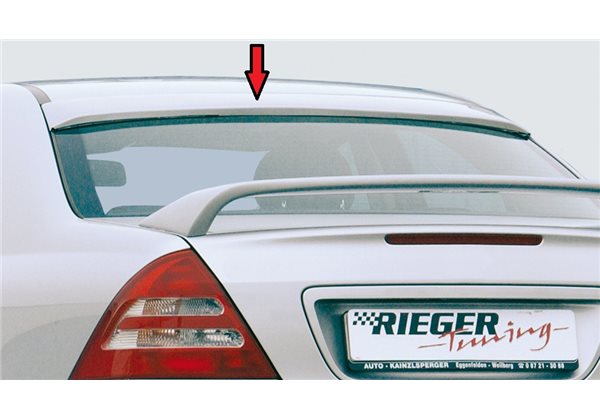 Aleron luna trasera Rieger Mercedes C-Class (W203) 05.00- sedan