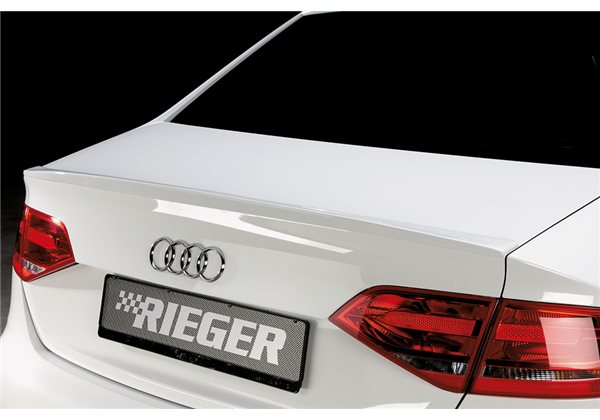 Aleron trasero Rieger Audi A4 (B8/B81) 11.07-12.11 (antes facelift) sedan