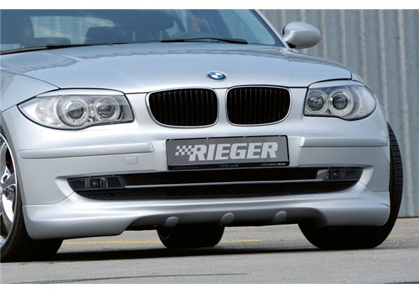 Añadido delantero Rieger BMW 1-series E87 (187 / 1K2/1K4) 04.07-08.11 (ex facelift) 4-puertas