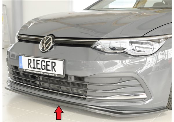 Añadido delantero Rieger VW Golf 8 12.19- 3-puertas, 5-puertas