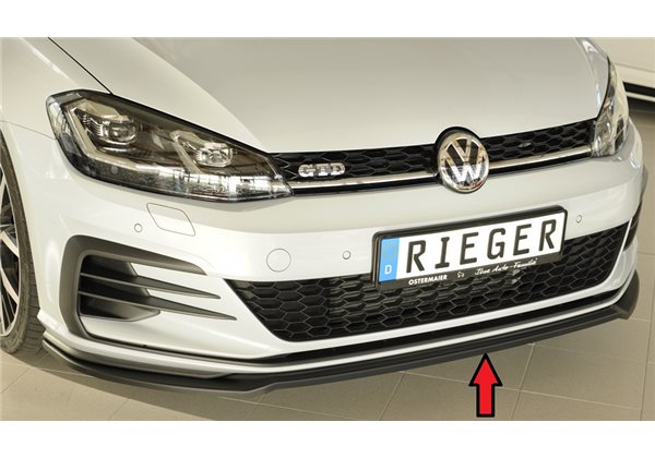 Añadido delantero Rieger VW Golf 7 GTI 02.17- (ex facelift) 3-puertas, 5-puertas Golf 7 GTD 02.17- (ex facelift) 3-puertas, 5-pu